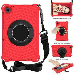 For Lenovo Tab K10 Spider King Silicone Protective Tablet Case(Red)