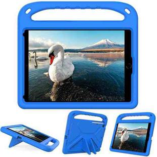 For iPad Air 3 / Pro 10.5 Handle EVA Shockproof Tablet Case with Holder(Blue)