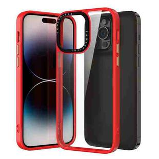 For iPhone 14 Pro Four-corner Shockproof Phone Case(Red)