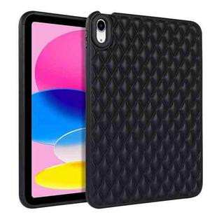 For iPad mini 5 / 4 Rhombic TPU Tablet Case(Black)