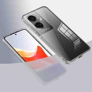 For OPPO K11 5G/OnePlus Nord CE3 Armor Clear TPU Hard PC Phone Case(Clear)