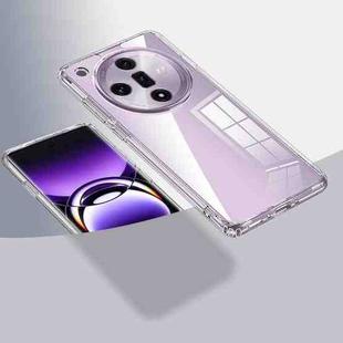 For OPPO Find X7 Armor Clear TPU Hard PC Phone Case(Clear)