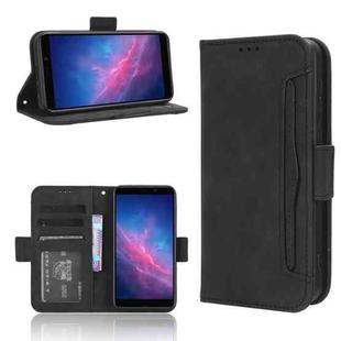 For Cloud Mobile Stratus C7 Skin Feel Calf Texture Card Slots Leather Phone Case(Black)