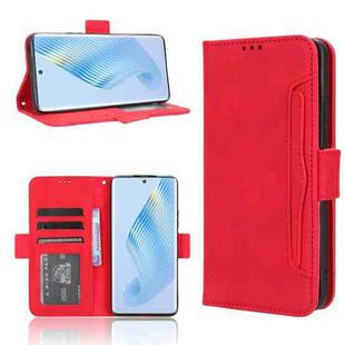 For Honor Magic5 Skin Feel Calf Texture Card Slots Leather Phone Case(Red)