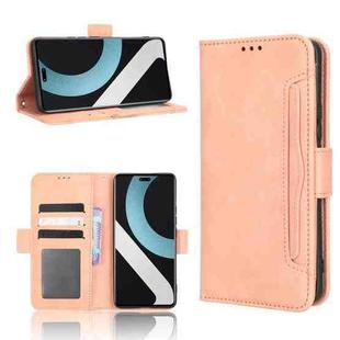 For Xiaomi 13 Lite / Civi 2 5G Skin Feel Calf Texture Card Slots Leather Phone Case(Pink)