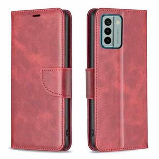 For Nokia G22 Lambskin Texture Leather Phone Case(Red)