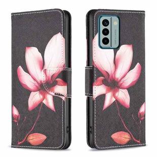 For Nokia G22 Colored Drawing Leather Phone Case(Lotus)