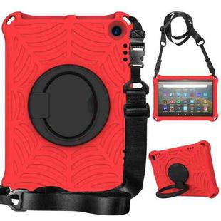 For Amazon Kindle Fire HD 8 2022 / 2020 Spider King Silicone Protective Tablet Case(Red)