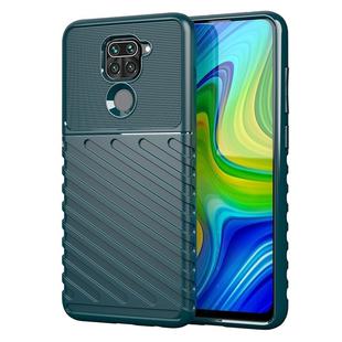 For Xiaomi Redmi Note 9 Thunderbolt Shockproof TPU Soft Case(Green)