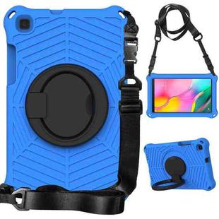 For Samsung Galaxy Tab A 8 SM-T290 Spider King Silicone Protective Tablet Case(Blue)