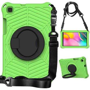 For Samsung Galaxy Tab A 8 SM-T290 Spider King Silicone Protective Tablet Case(Green)