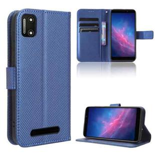 For Cloud Mobile Stratus C7 Diamond Texture Leather Phone Case(Blue)