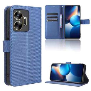 For Infinix Zero 20 X6821 Diamond Texture Leather Phone Case(Blue)