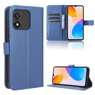 For Honor X5 Diamond Texture Leather Phone Case(Blue)
