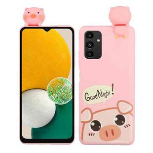 For Samsung Galaxy A54 5G Shockproof Cartoon TPU Phone Case(Cute Pig)