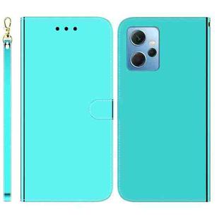 For Xiaomi Redmi Note 12 4G Global Imitated Mirror Surface Leather Phone Case(Mint Green)