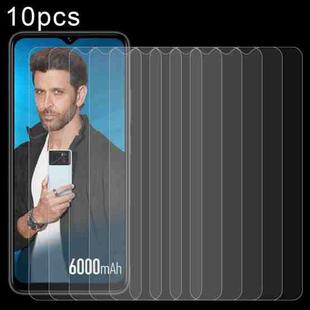 For Itel P40 10pcs 0.26mm 9H 2.5D Tempered Glass Film