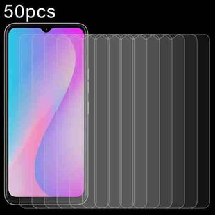 For Itel A60 50pcs 0.26mm 9H 2.5D Tempered Glass Film