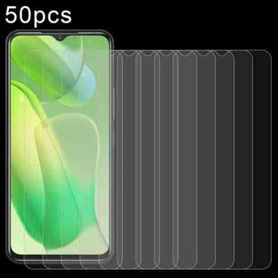 For Itel S18 50pcs 0.26mm 9H 2.5D Tempered Glass Film