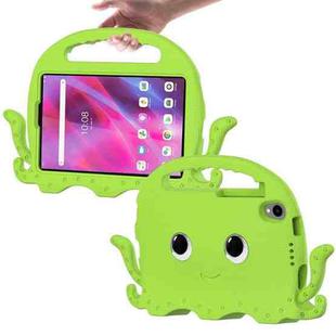 For Lenovo Tab M8 4th Gen Octopus Style EVA + PC Tablet Case with Strap(Grass Green)
