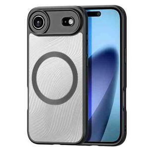 For iPhone 17 Air DUX DUCIS Aimo Mag Series TPU + PC MagSafe Frosted Feel Phone Case(Black)