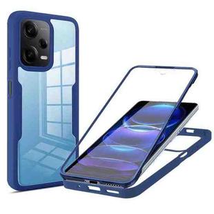 For Xiaomi Redmi Note 12 Pro 5G / Poco X5 Pro Acrylic + TPU 360 Degrees Full Coverage Phone Case(Blue)