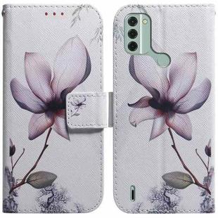 For Nokia C31 Coloured Drawing Flip Leather Phone Case(Magnolia)