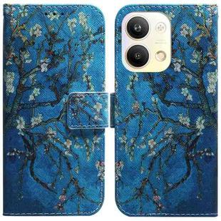 For OPPO Reno9 Pro Coloured Drawing Flip Leather Phone Case(Apricot)
