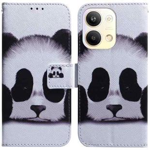 For OPPO Reno9 Pro Coloured Drawing Flip Leather Phone Case(Panda)