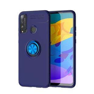 For Huawei Honor Play 4T Lenuo Shockproof TPU Protective Case with Invisible Holder(Blue)