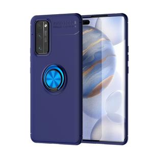 For Huawei Honor 30 Pro Lenuo Shockproof TPU Protective Case with Invisible Holder(Blue)