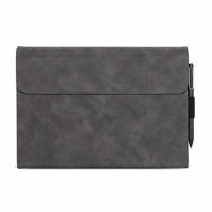 For Microsoft Surface Pro 8 Sheepskin All-Inclusive Shockproof Protective Case(Grey)