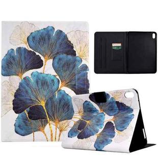 For iPad mini 6 Coloured Drawing Smart Leather Tablet Case(Leaf)