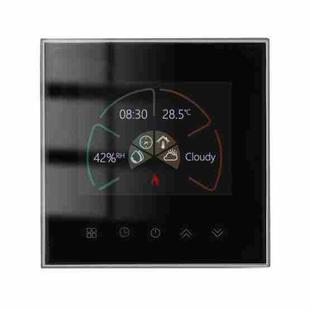 BHT-2002GBLM 220V Smart Home Heating Thermostat Electric Heating WiFi Thermostat with External Sensor Wire(Black)