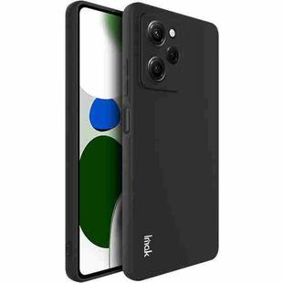 For Xiaomi Redmi Note 12 Pro Speed / POCO X5 Pro 5G IMAK UC-3 Series Shockproof Frosted TPU Protective Case(Black)