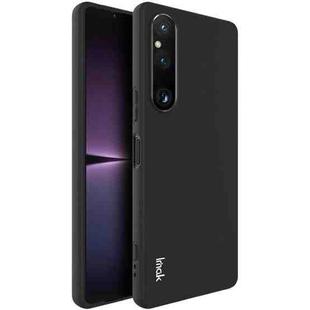 For Sony Xperia 1 V IMAK UC-3 Series Shockproof Frosted TPU Protective Case(Black)