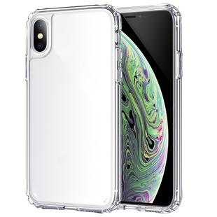 For iPhone X / XS Shockproof Thickening Acrylic Protective Case(Transparent)