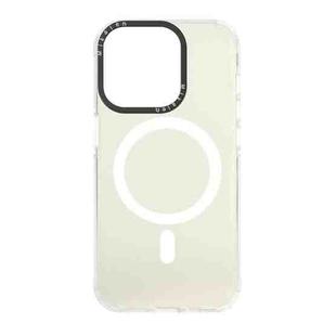 For iPhone 14 Pro Max Acrylic + TPU MagSafe Protective Phone Case(Transparent)