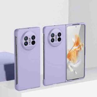 For Huawei Mate X3 Skin-feel Shockproof Full Coverage Phone Case(Purple)