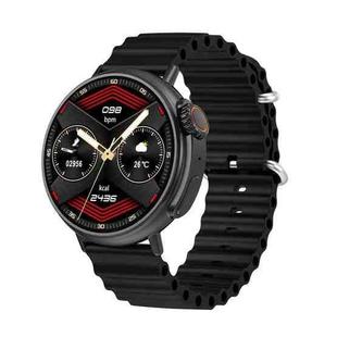 MT30 1.6 inch HD Screen TPU Strap Smart Watch Supports Voice Calls/Blood Oxygen Monitoring(Black)