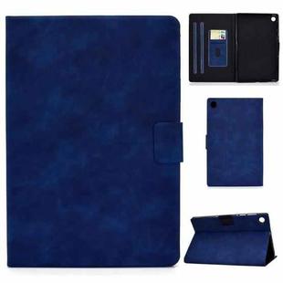 For Huawei MatePad SE Cowhide Texture Horizontal Flip Tablet Leather Case(Blue)