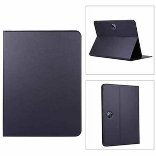 For OPPO Pad 2 11.6 inch Voltage Elastic Texture Flip Leather Tablet Case(Dark Blue)