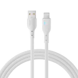 JOYROOM S-UL012A13 2.4A USB to 8 Pin Fast Charging Data Cable, Length:2m(White)