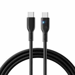 JOYROOM S-CC100A13 100W USB-C / Type-C to USB-C / Type-C Fast Charging Data Cable, Length:1.2m(Black)