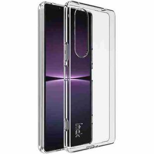 For Sony Xperia 1 V IMAK UX-5 Series TPU Phone Case(Transparent)