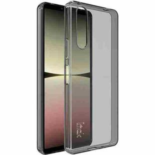 For Sony Xperia 10 V IMAK UX-5 Series TPU Phone Case(Transparent Black)