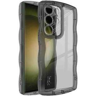 For Samsung Galaxy S23 Ultra 5G IMAK UX-8 Series Shockproof TPU Phone Case(Transparent Black)