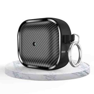 For AirPods 3 Photo Frame Carbon Fiber Series Earphone Case(Black)