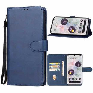 For Google Pixel 8 Leather Phone Case(Blue)