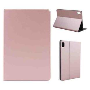 For Huawei MatePad 11 2023 Voltage Elastic Texture Flip Leather Tablet Case(Rose Gold)